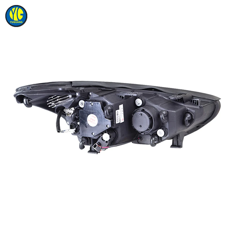 For Hy und ai IX45 SantaFe Grand Santa Fe 2013 2016 Accessories LED Head Light Headlights Upgrade LED Demon Eyes Headlamp