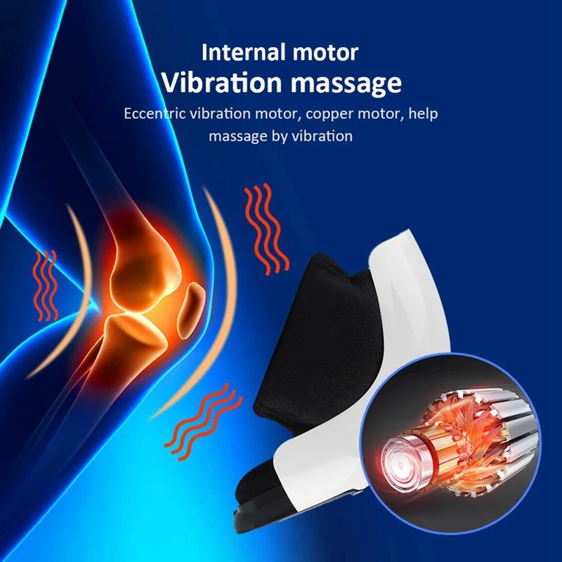 Electric Heating Knee Pad Air Pressotherapy Massager Leg Infrared Therapy Arthritis Pain Relief Knee Treasure Massage