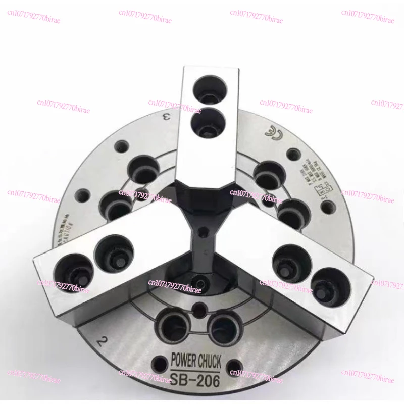 

SB-204 SB-205 SB-206 Hydraulic Oil Pressure Three-jaw Hollow Hydraulic Chuck For Mechanical CNC Lathe