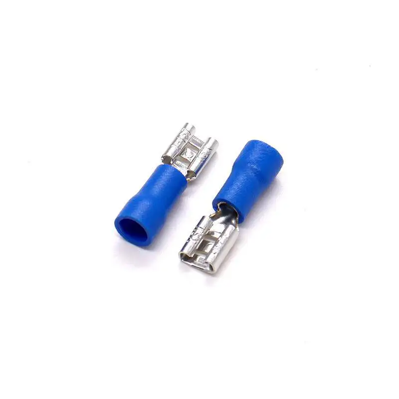20 Stück Federklemmenstecker 2,8/4,8/6,3 mm, Hülse, Verbindungsstück, Bootsschalter, Kaltpresskopf – Detail 15