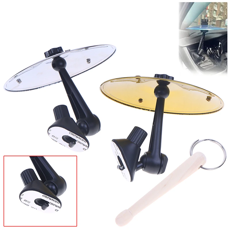 Mini clip-on piattino musicale per auto, piatto per crash, tamburo di presa d'aria in lega, facile da installare per la presa d'aria dell'auto