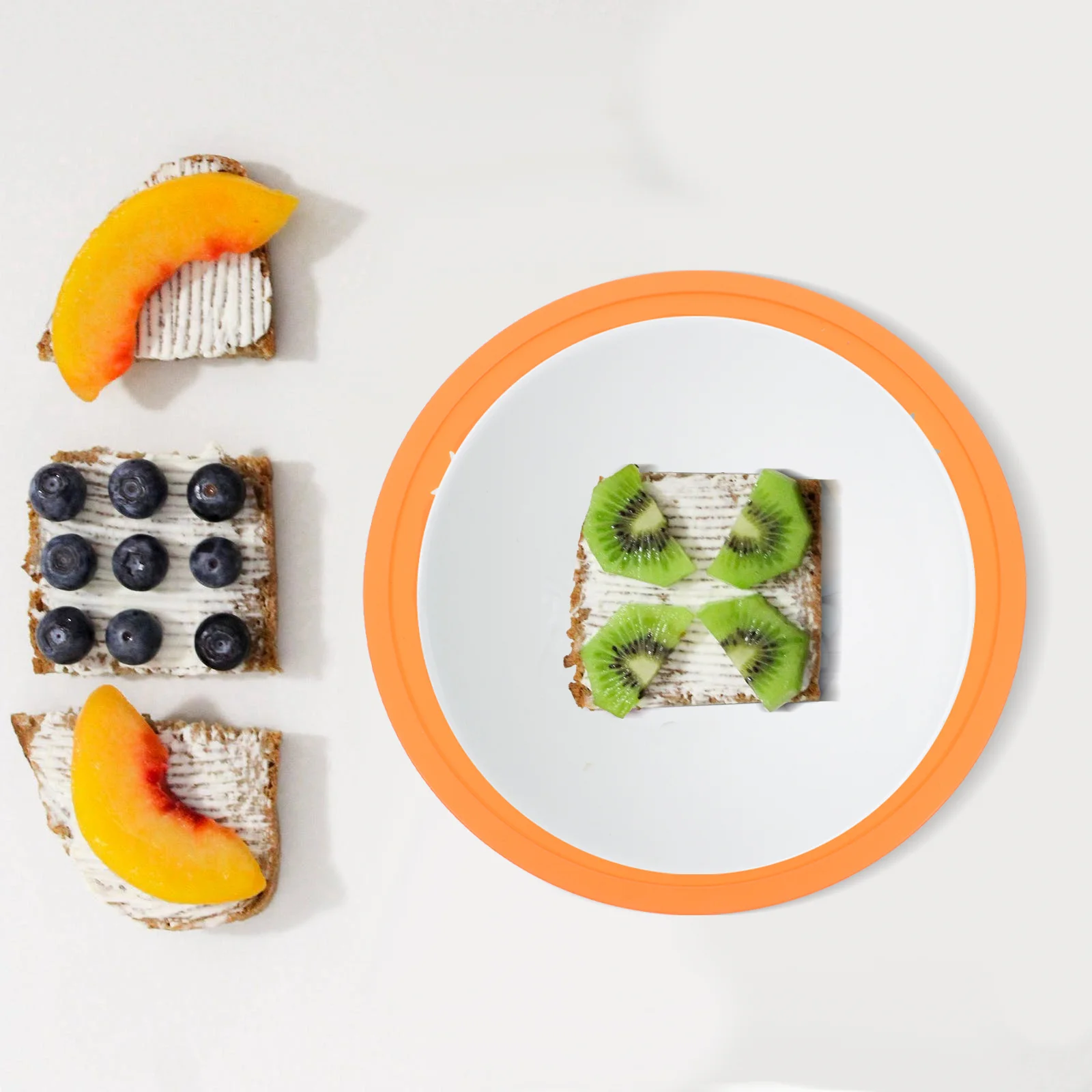 

8pcs Paper Plate Holder 9-Inch Portable Reusable Base For Bbq Camping Picnic Outdoor Parties Grill Plate Support Disposable