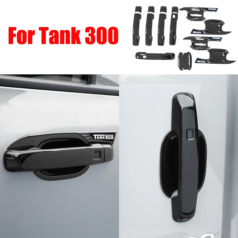 Door Handle Anti-Scratch Protective Cover Decorative Patch For GWM Tank 300 Exterior Styling