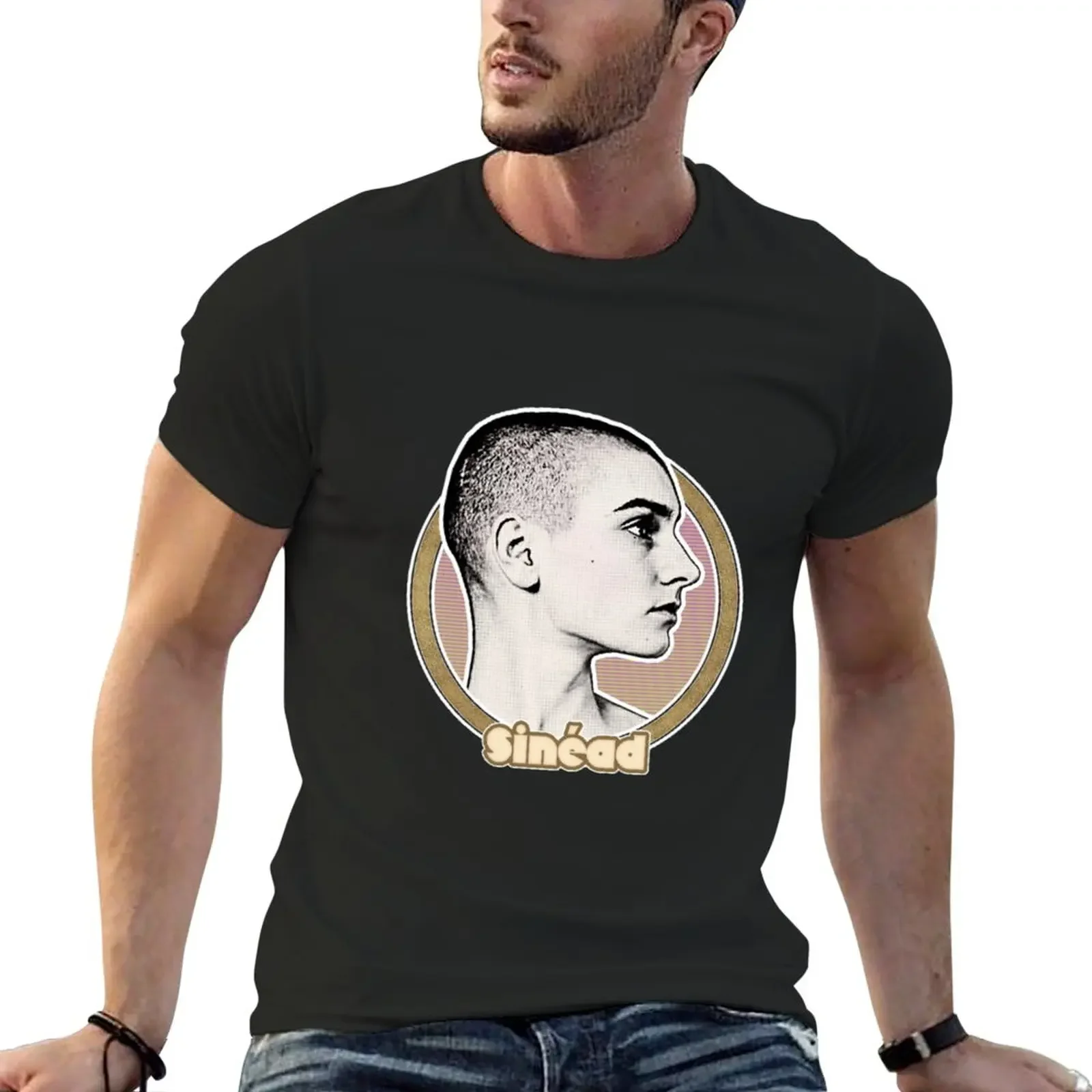 New Sinead O'Connor T-Shirt blanks man t shirt Aesthetic clothing oversized t shirt mens tall t shirts