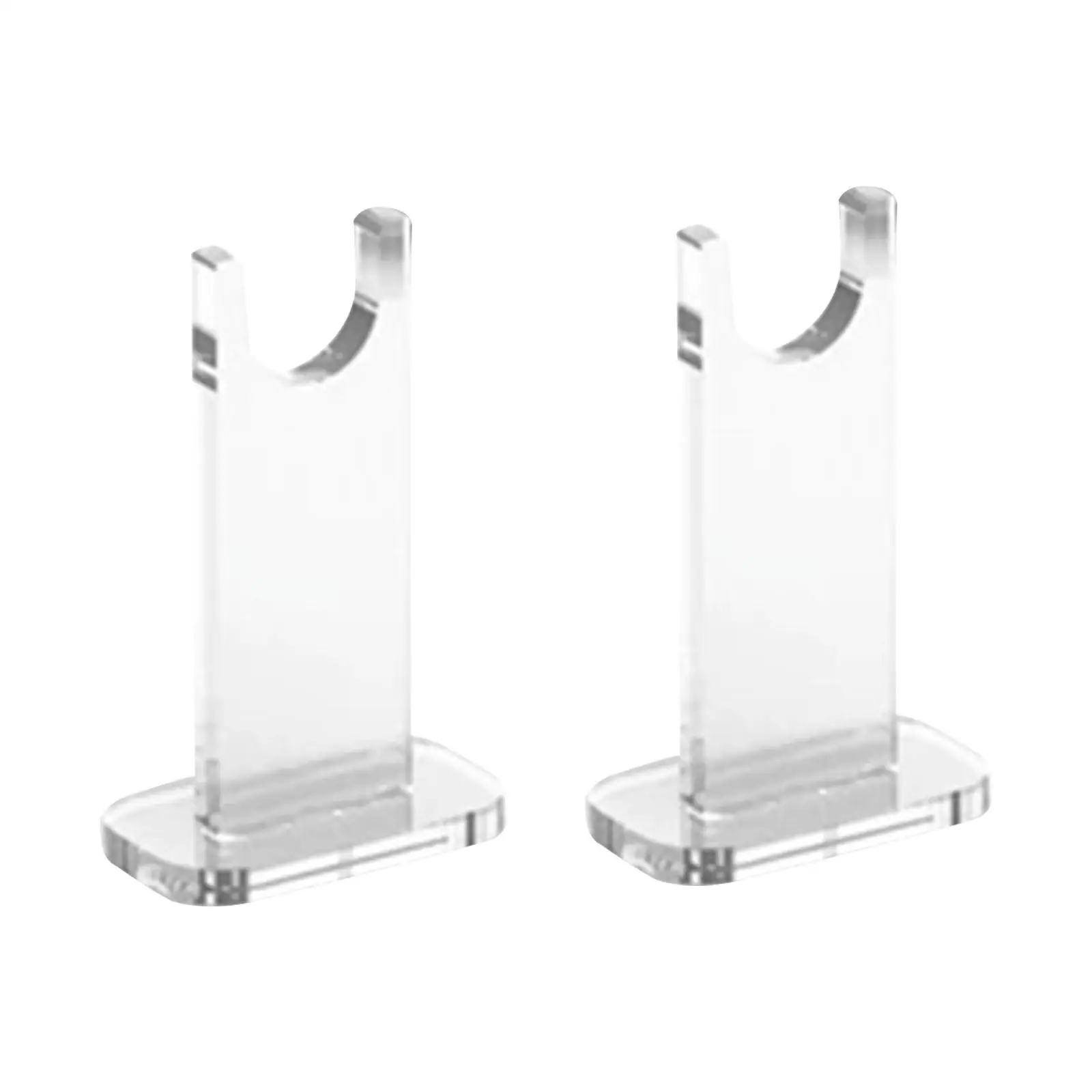 Knife Display Stand Acrylic Single Knife Rack for Tabletop Exhibitions Malls