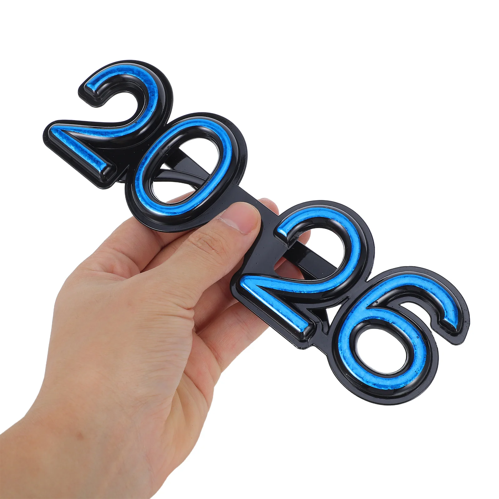 

4Pcs 2026 New Year Glasses Lightweight Funny Party Eyewear New Years Eve Photo Booth Props Accessories End of Year Glasses