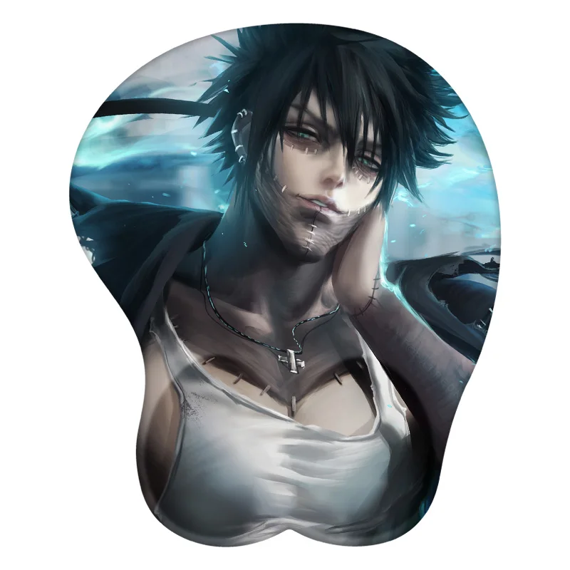 Dabi 3D Mouse Pad Anime Mousepad Wrist Rest Silicone Sexy Creative Gaming Mat Gift