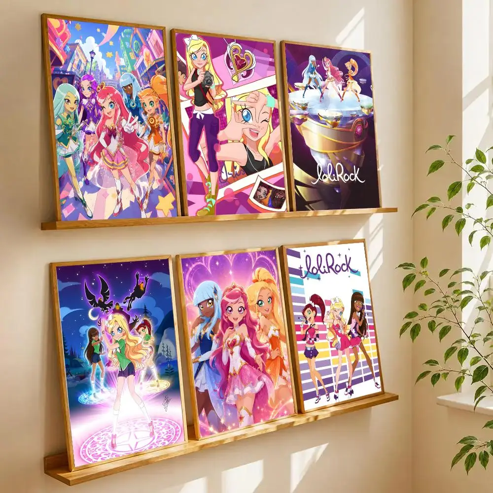 L-LoliRock Poster High-definition Waterproof Poster Stickers Suitable For Bedroom Living Room Home Decoration