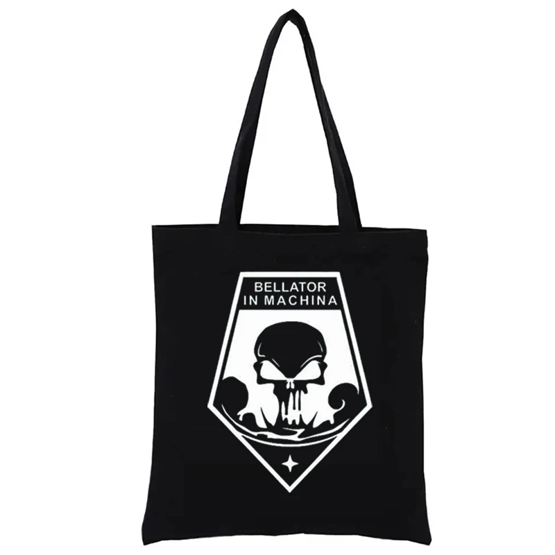 

Bellator in Machina Graphic Printing Shopping Bag Funny Tote Bags Handbags Fashion Shopper Women's Handbag Casual Totes Totebag