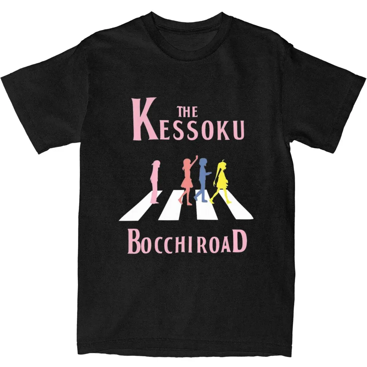 

Bocchi Anime Gotoh Hitori T Shirt Mens Bocchi The Rock Vintage Cotton T Shirts Beach O Neck Fashion Tee Shirt Plus Size Clothes