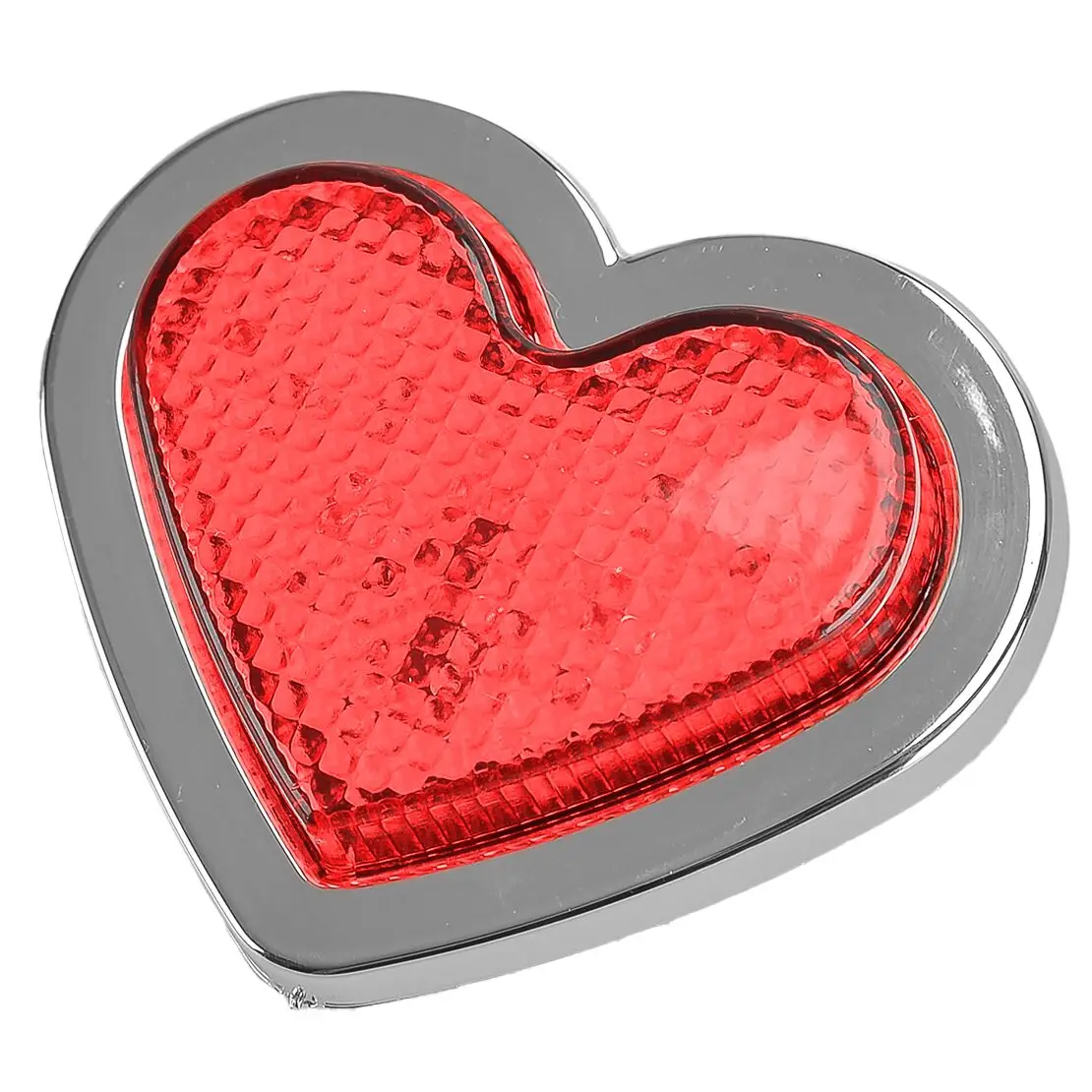 Red Heart Shaped Side Marker LED Light Turn Signal Indicator Lamp for 12-24V Car Van Truck Trailer Universal