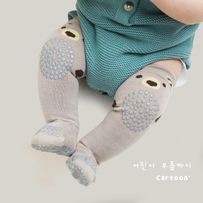 MILANCEL Baby Socks Cartoon Anti-Slip Over Knee Socks Infant One Piece