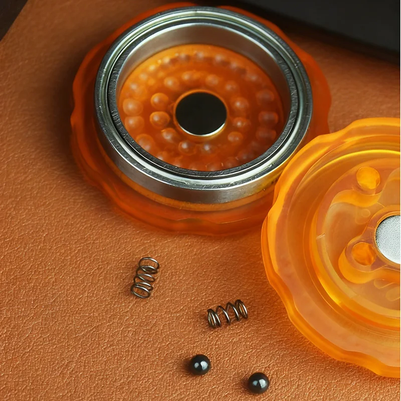 Neuartiges Fishbone EDC, mechanisch, magnetisch, haptische Münze, Fidget-Spielzeug, lustiges Stressabbau-Spielzeug, lindert Angstzustände und entspannt den Fidget-Spinner