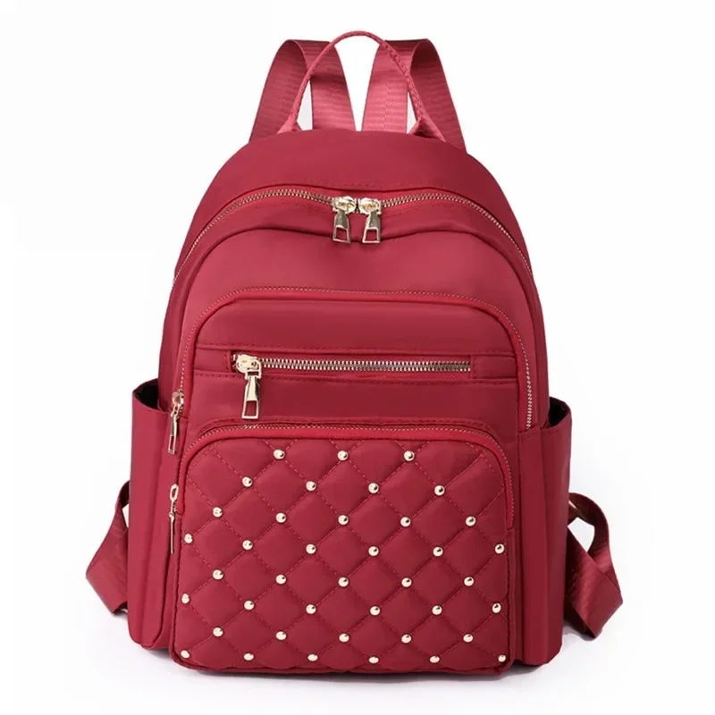 Mochila de moda para mujer, mochilas de nailon de alta calidad, mochila de viaje grande para mujer, mochilas escolares grandes para chicas adolescentes, bolso de hombro