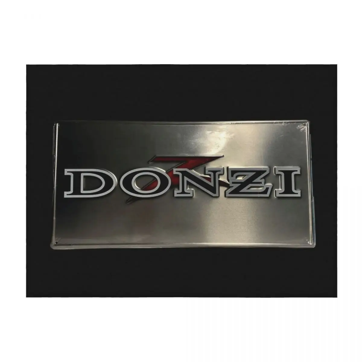 

Donzi Boats Metal Plate Throw Blanket Designers Thermals For Travel Comforter Cute Blankets