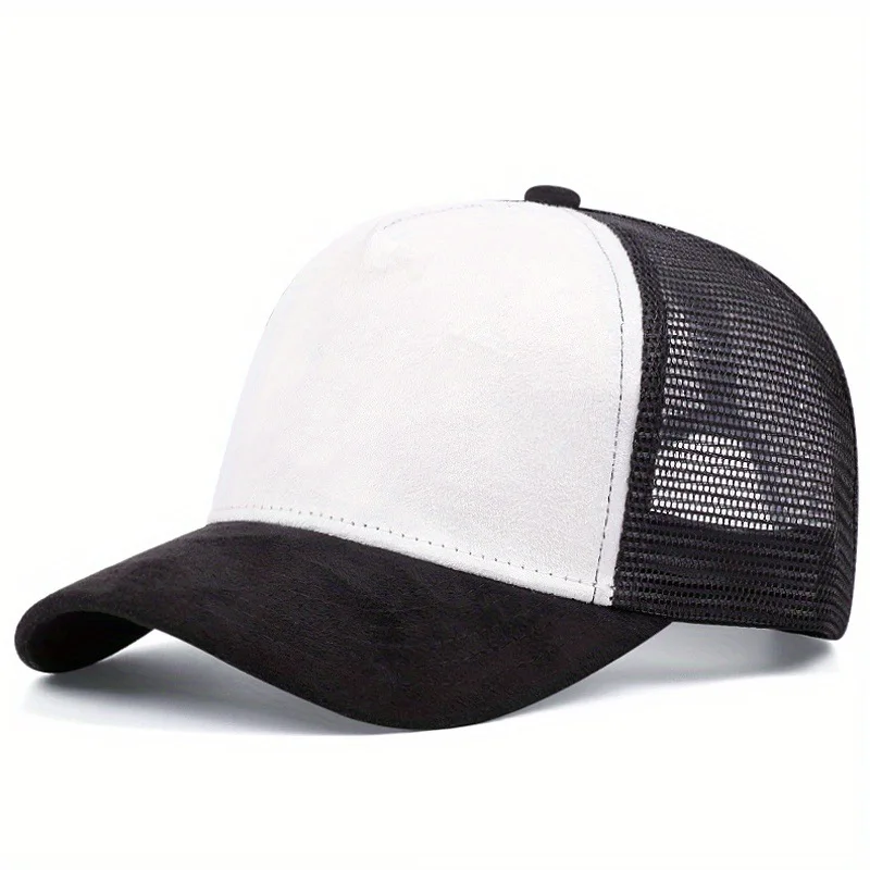 Neue Sommer Mesh Baseball Cap Frauen Männer Brief Patch Snapback Hut Casual Atmungsaktive Unisex Straße Hip Hop Trucker Caps – Detail 9