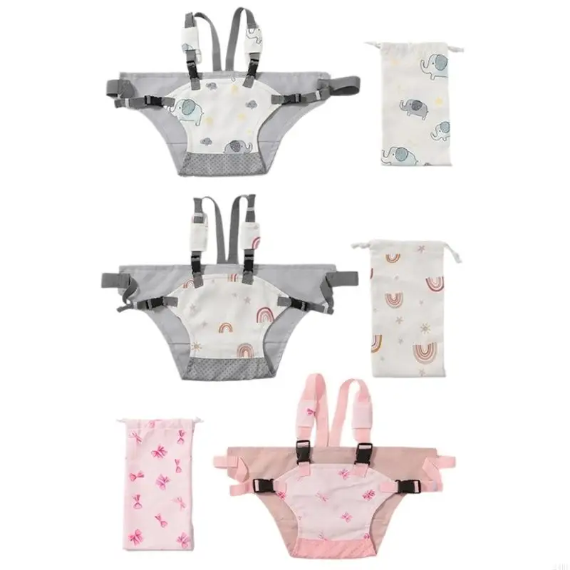 

Lovely Baby Feeding Chair Safety Strap Adjustable High Chairs Harness Belt for Restaurant Outings Travel Daily Comfort 24BE