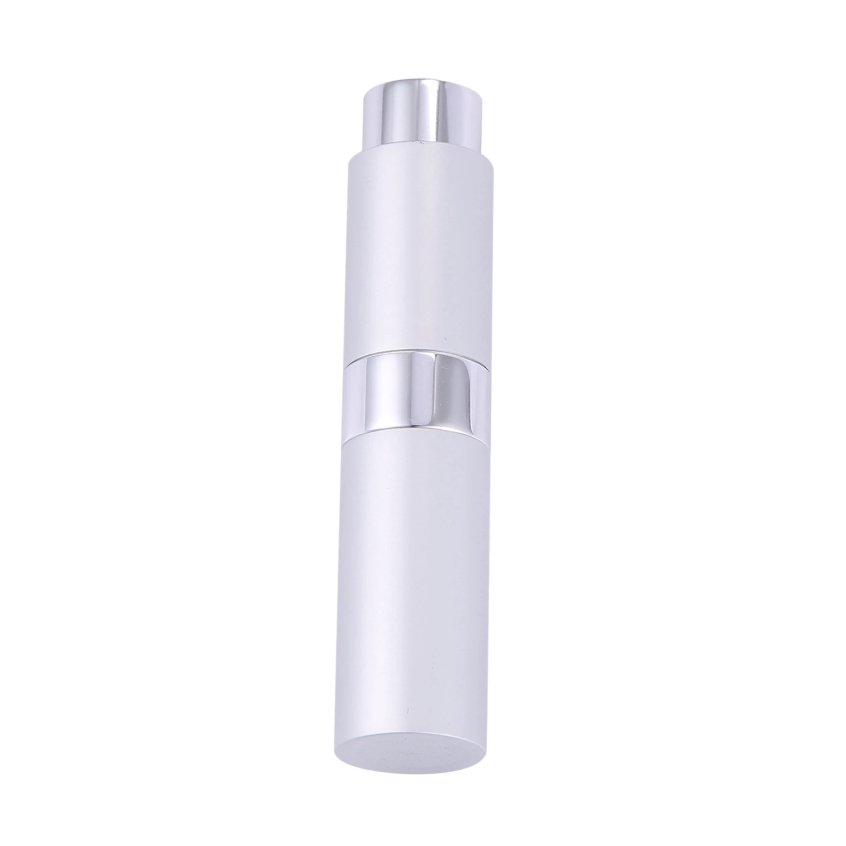 2X 8 Ml Portable Travel Mini Bottle Refillable Empty Perfume Atomizer - Silver