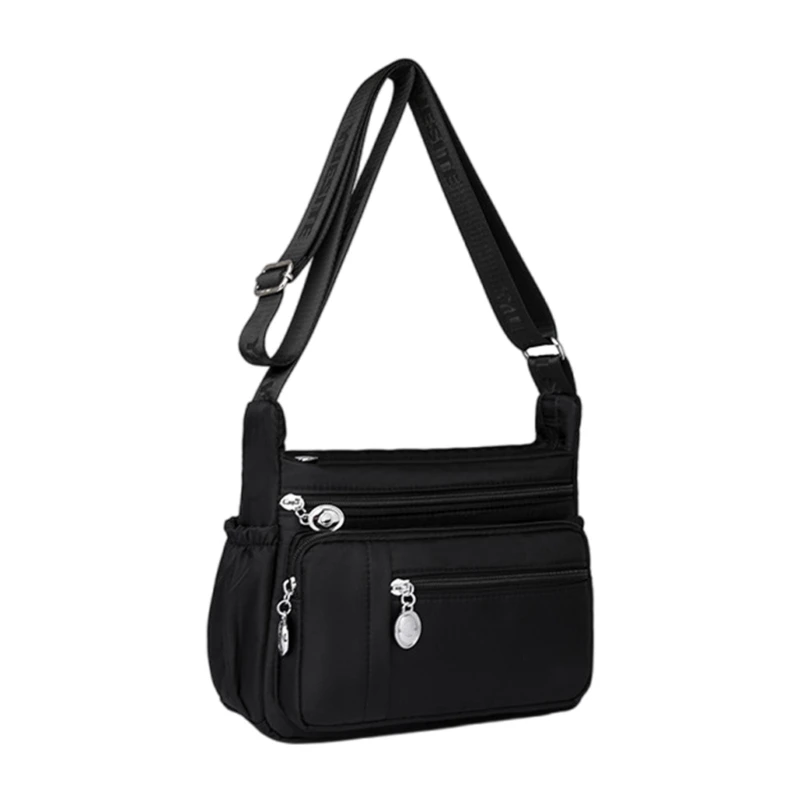 Women Multi-Pocket Bag Female Shoulder Bag Fashion Mums Bag Travel Casual Bag Large Capacity Crossbody Bag