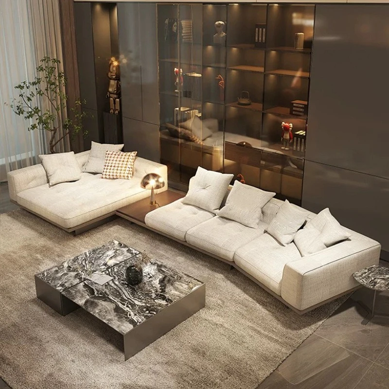 

Sofa, special shape, cotton and linen fabric