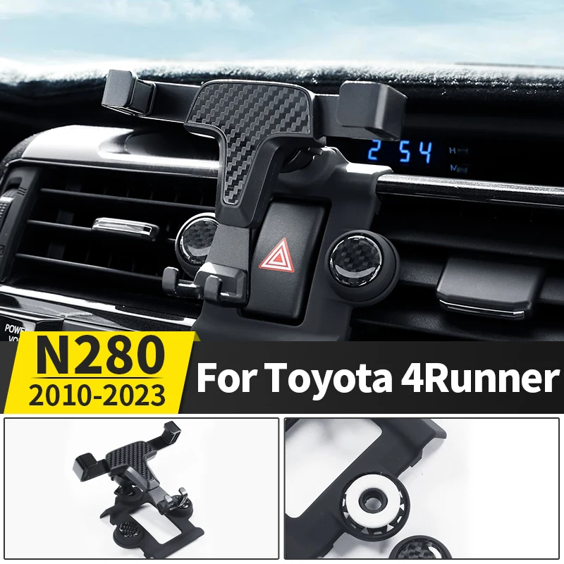 For 2021-2022 Toyota 4Runner TRD Off Road Pro Sport SR5 Premium Modification Accessories Interior Special Mobile Phone Bracket