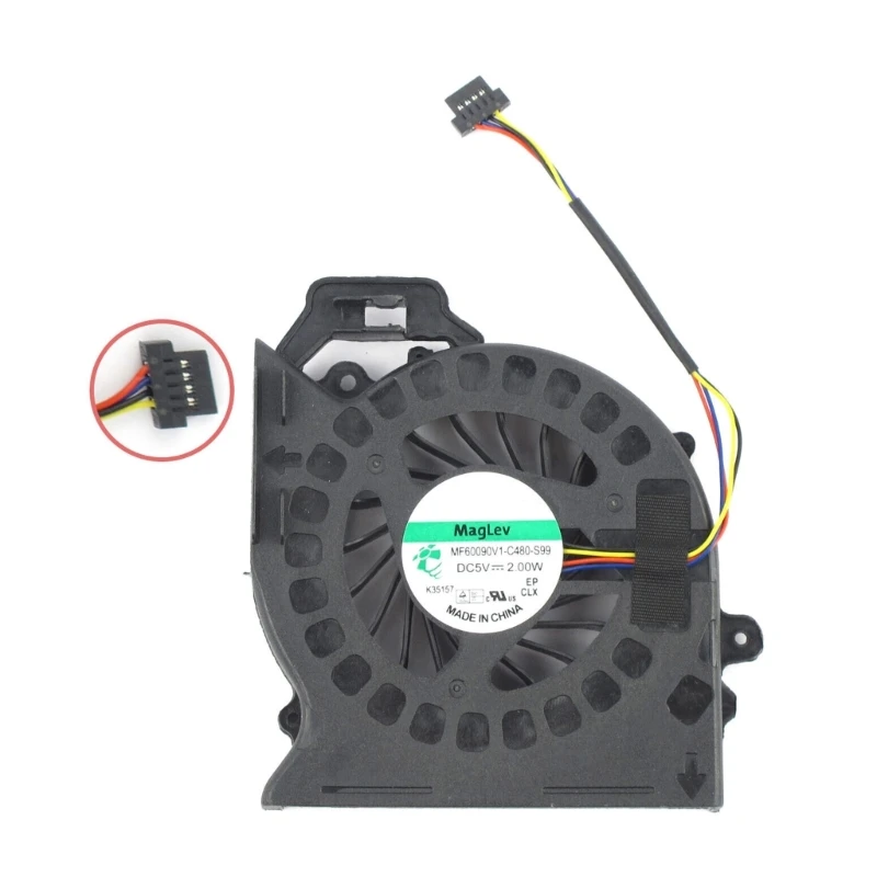 CPU Cooling Fan for HP dv7-6187cl dv7-6157cl 650797-001 Laptops Cooler Fan Advanced All-in-One CPU Cooling Fan