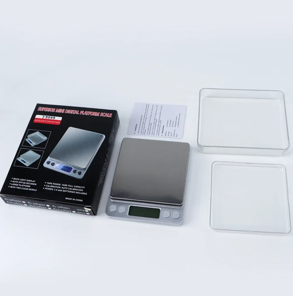 Digital Kitchen Scale 500/0.01/3000g/ 0.1g Small Jewelry Scale Food Scales Digital Weight Gram and Oz Digital Gram Scale image 5