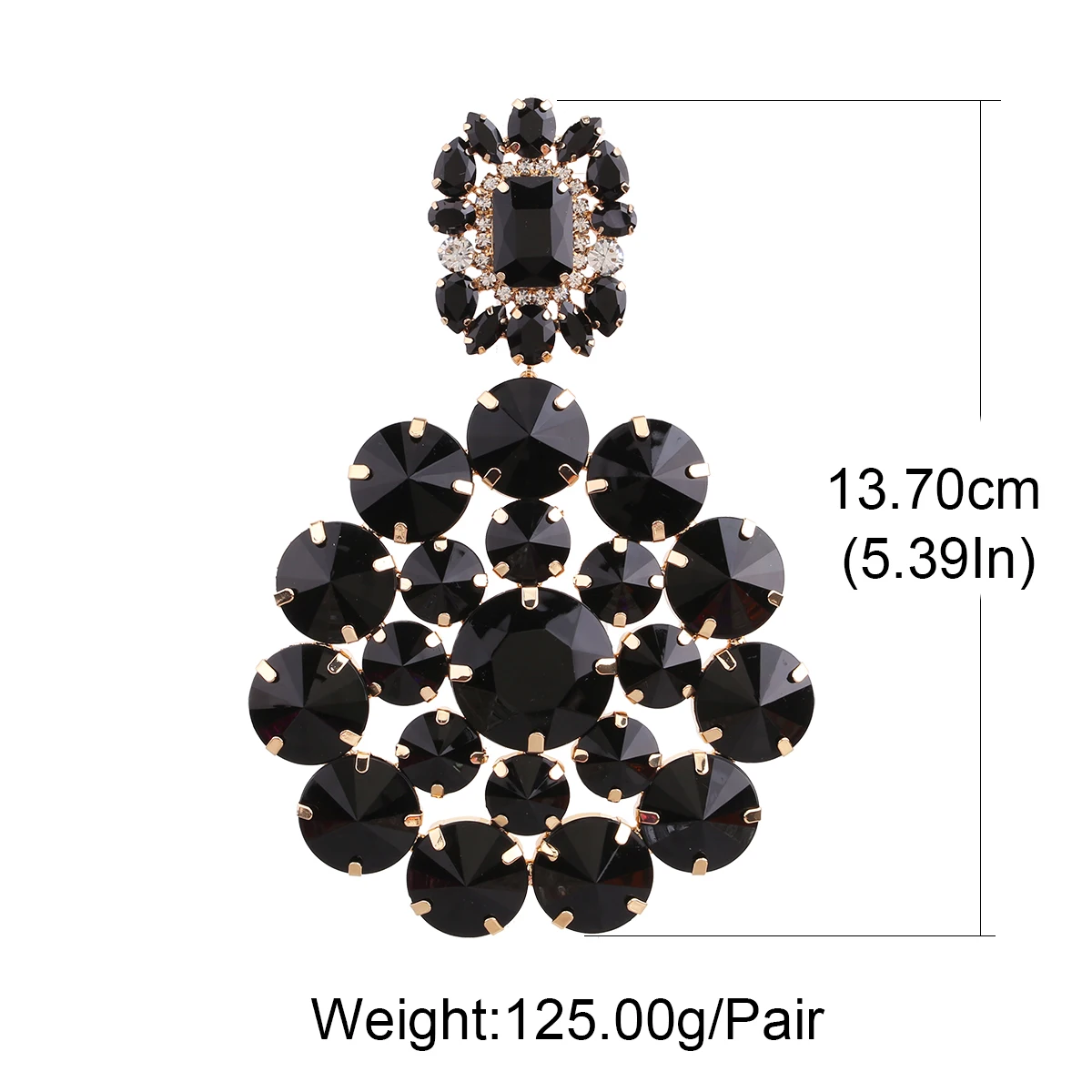 Big rhinestone Drop Dangle Earrings Big Pendant Women\'s Earrings Celebrity Hot Selling Earrings Same Style Fashion Jewelry Gift