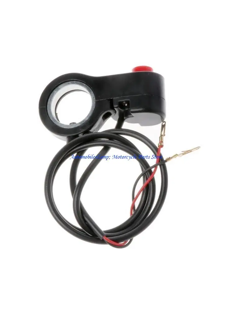 H7BD 22mm 7/8" Motorcycle Handlebar Horn Switch Start Speaker Connection Button Equip