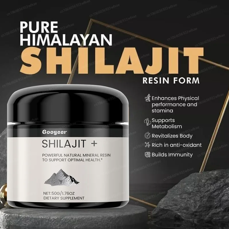 

Shilajit Resin Original Pure Himalaya 85+ Trace Mineral Supplement Brain Memory Energy Level Balance Improve Endurance