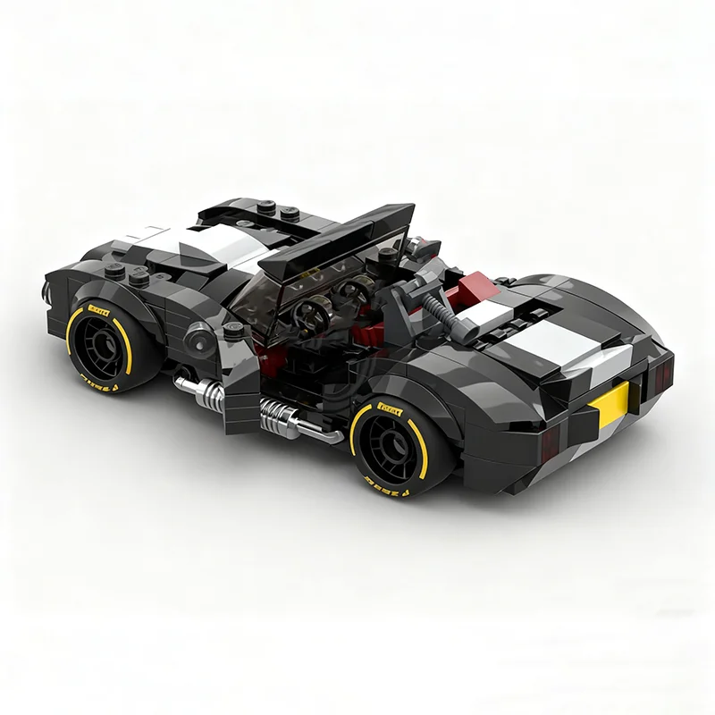 278 pièces MOC Shelby Cobra AC City Champions Super voiture modèle jouet de construction blocs cadeau de noël Architecture idée éducation brique