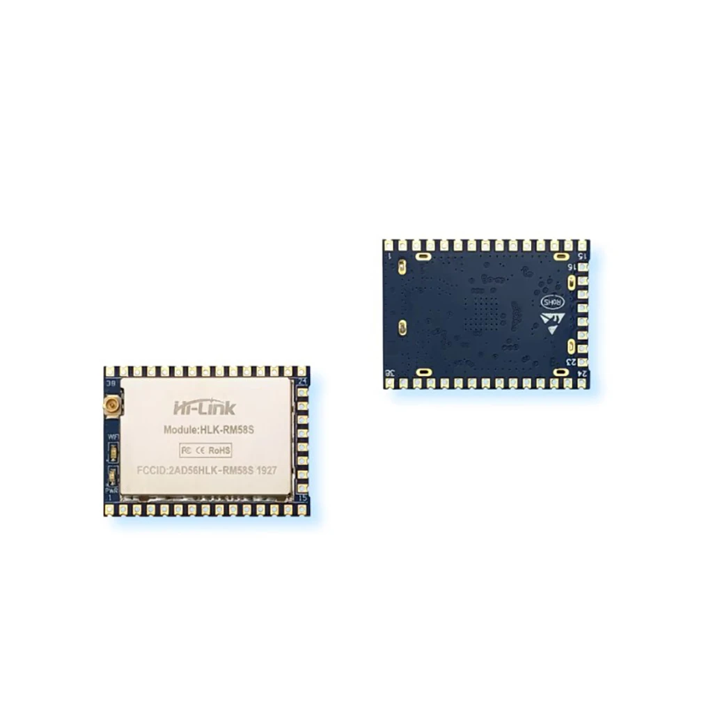 HLK-RM58S serielle zu wifi modul 2,4g/5,8g dual band bluetooth-kompatible netzwerk modul low power übertragung unterstützung ap/sta