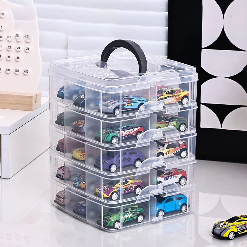 

Чехол для хранения Hot Wheels, органайзер для хранения игрушечных автомобилей, чехол для спичечных коробок, держатель контейнера для переноски дисплея для мини-игрушек