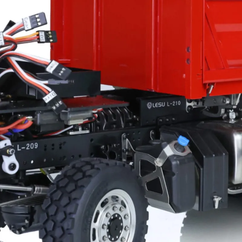 

LESU RC Трехходовой самосвал 1/14 3 оси Окрашенная кабина КАплаЛИТА 3348 6x6 Самосвал Модель автомобиля Игрушки для взрослых THZH1283-SMT8