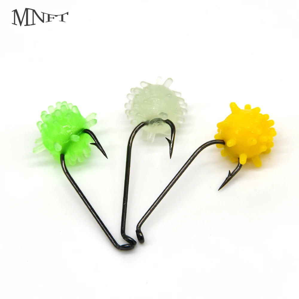 MNFT 30pcs/Box Pop-Up Baits Sweet Corn-flavored Floating Thorn Balls Bionic Fish Swimbait  Carp Fishing Beads Bait Lures