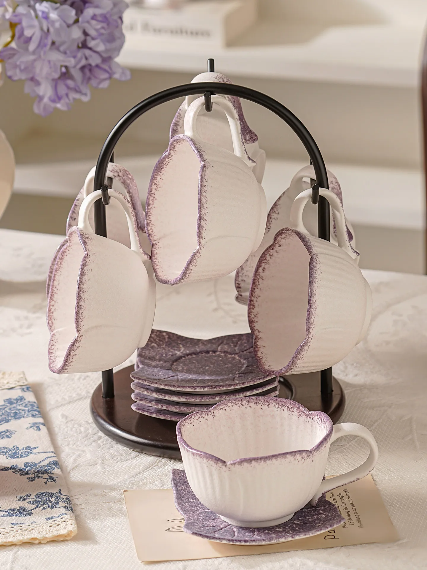 Coffee Cup High-end Exquisite Ceramic Coffee Cup Set Housewarming Birthday Wedding Gift