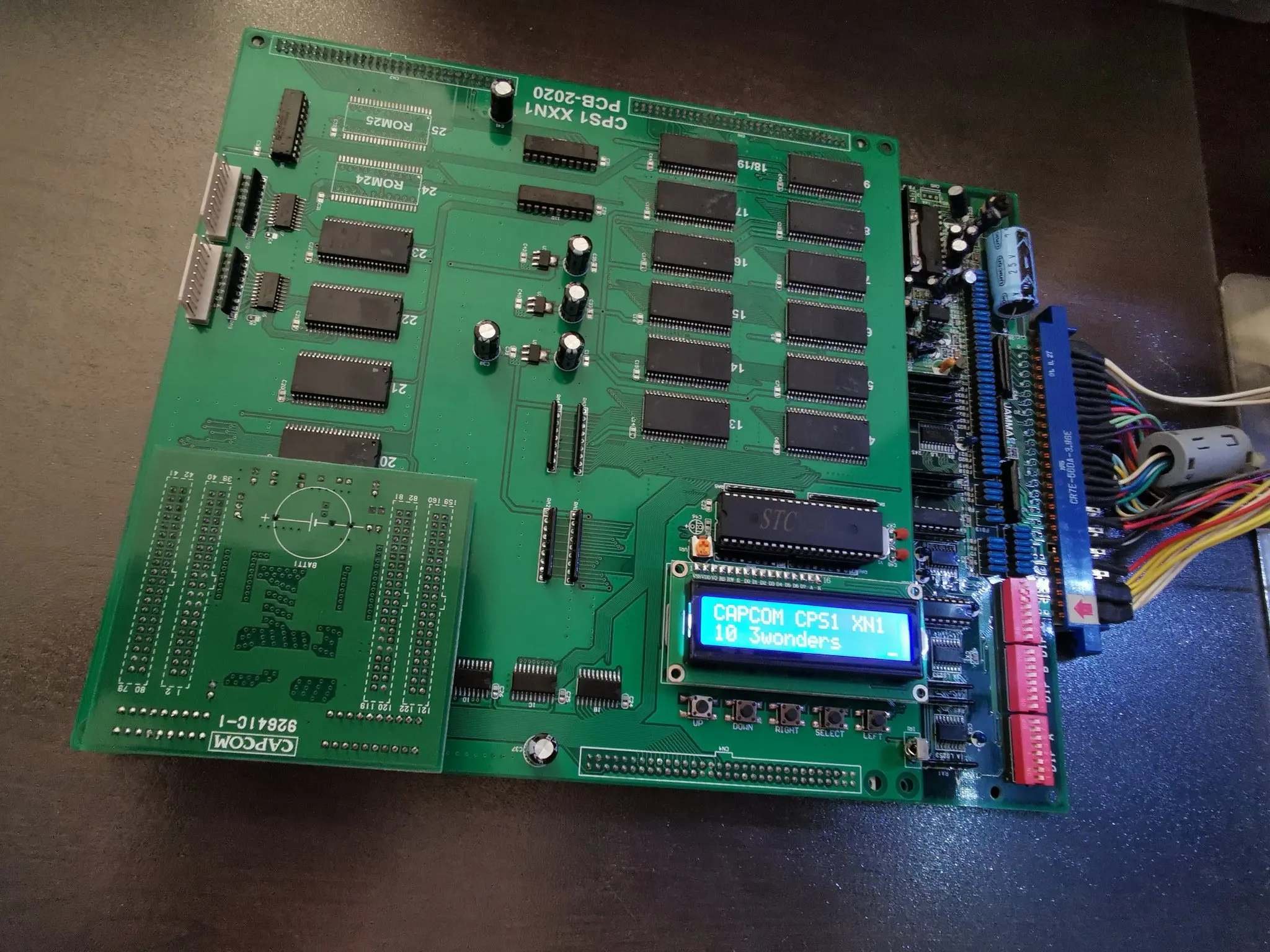 CPS1 PCB Conversion Arcade Game 87 in 1 B+C PCB Retro Arcade Motherboard Replacement Parts