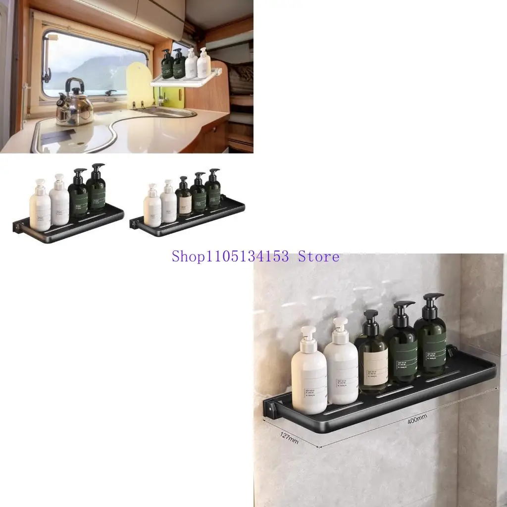 

HG89 трейлер Abs складные настенные полки для туристов, ванных комнат и кухонь, складка на 90 градусов, экономия пространства