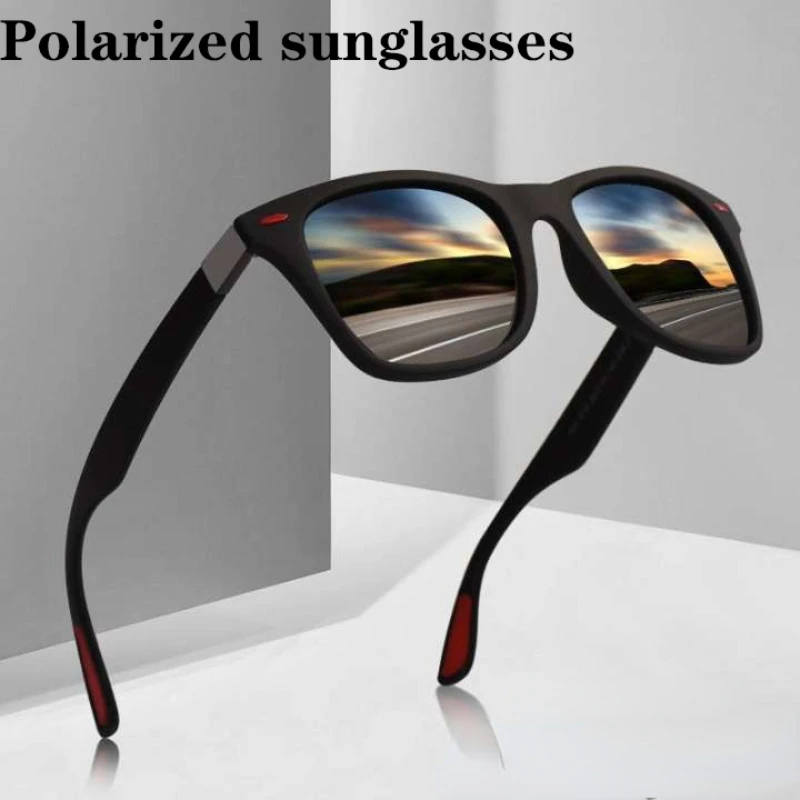 

Driving Sunglasses for Men Polarized HD Sunglasses Fashionable Large Frame Glasses Windshield Goggles UV 400 Protection