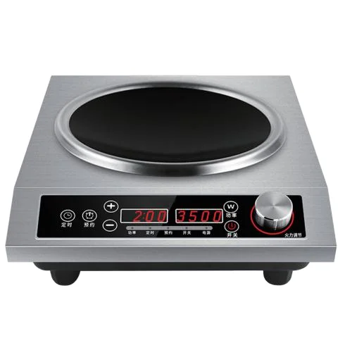 The Newest Commercial Induction Cooker 3500W High Power Stainless Steel Induction Cooktop Household Induction for Restaurant