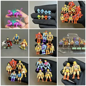 Lot He Man Mega Construx Bloks Master Alam Semesta MOTU She-Ra Manusia Binatang Teela Pahlawan Kerangka Membangun Mainan Langka 8 angka megaman x penjualan terbaik - №