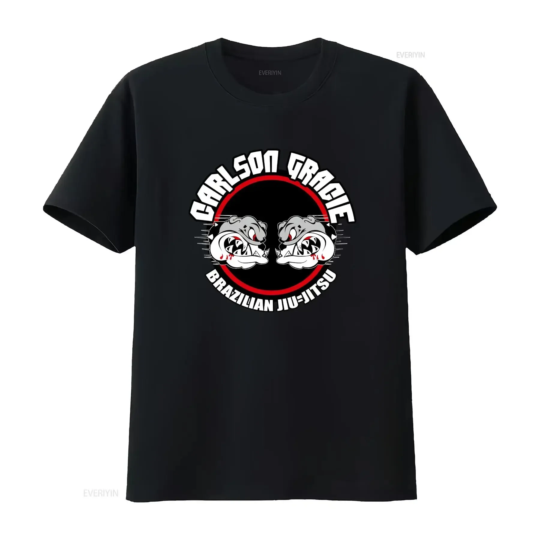 NEUES LIMITIERTES Carlson Gracie Brasilianisches Jiu-Jitsu-Kampfsport-Cl-T-Shirt im Vintage-Stil, gewaschene Designer-Kleidung für Herren, modisch, stilvoll