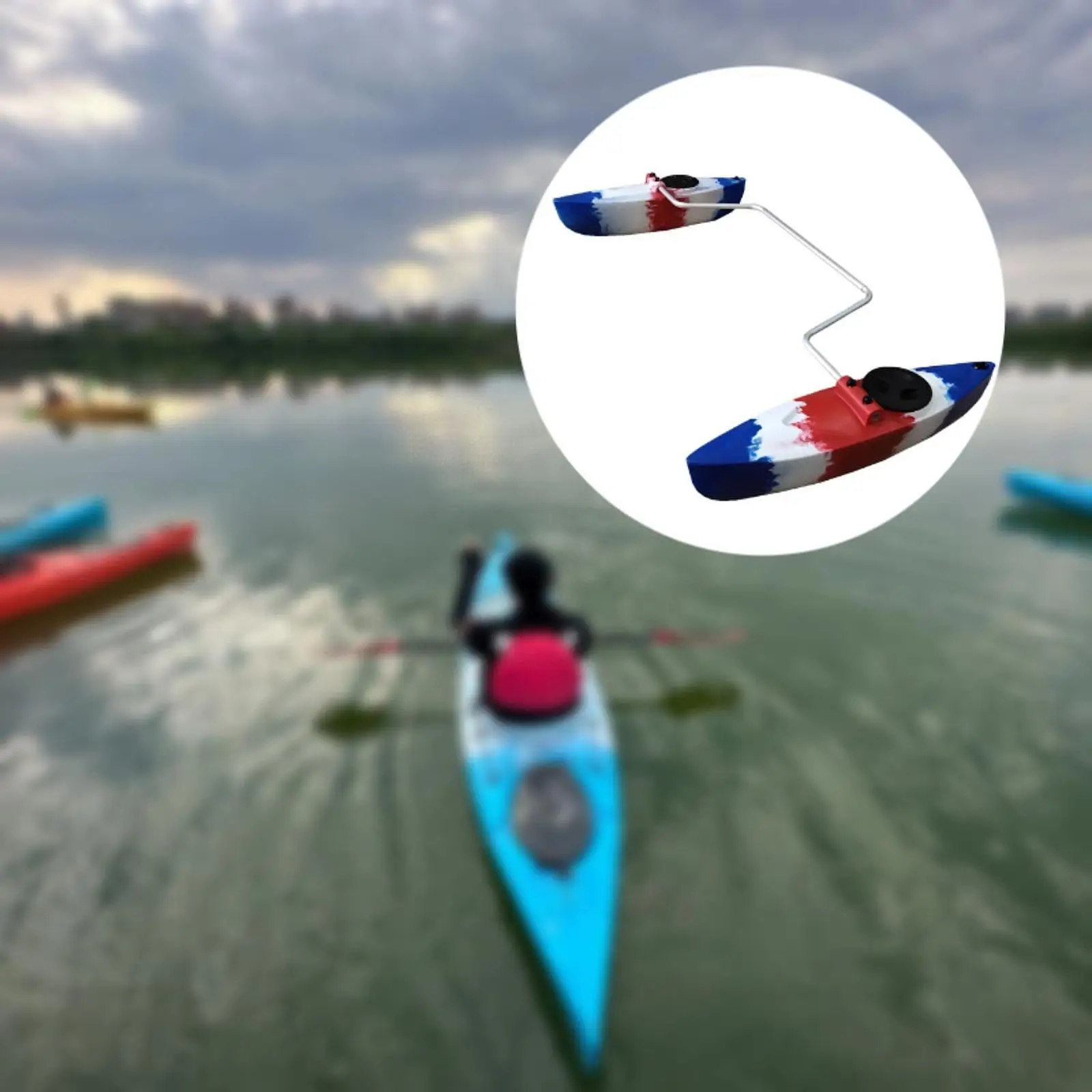 

Kayak Stabilizer Boat Canoe Stabilizer System for Fishing Standing Boating