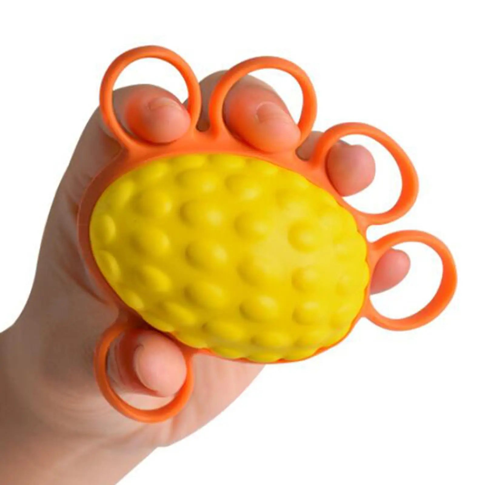Hand Grip Ball Stress Relief Flexibility Exerciser for Musicians Athletes