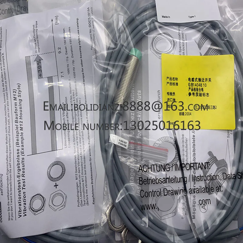 brand new sensor NCN4-12GM40-Z1 NCN4-12GM40-Z0 NCN4-12GM40-Z0-10M NCB8-18GM50-Z4 NCN8-18GM40-Z0 Proximity switch