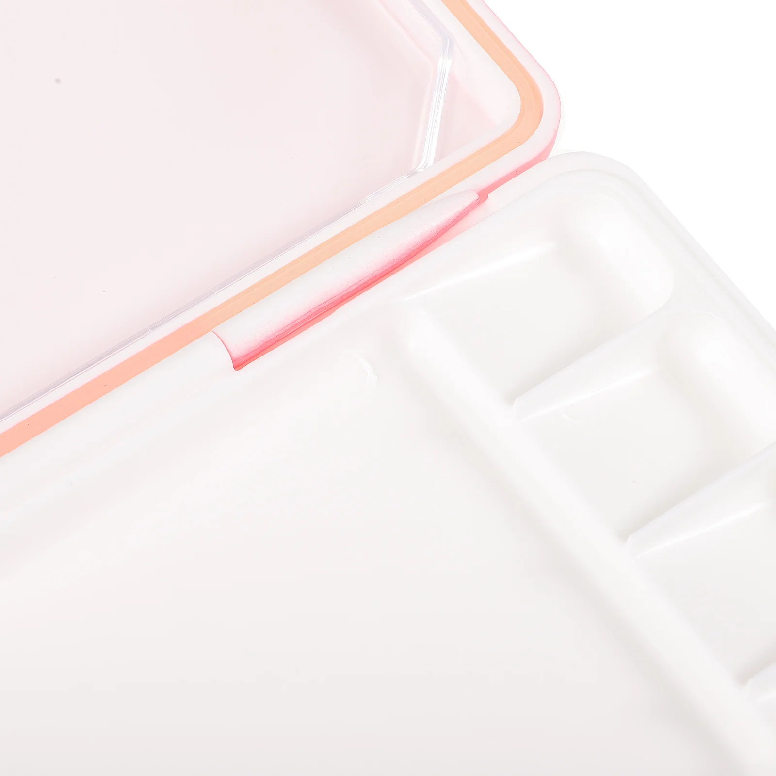 

Portable Plastic Watercolor Pigment Box Durable Lightweight Reusable Empty Painting Mixing Tray Paint Box Paint Mixing Tray