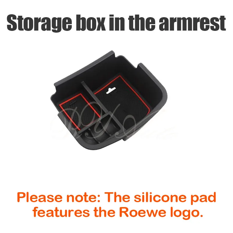 صندوق تخزين السيارة لـ MG5 SW EV Roewe Ei5 EP22 2021 2022 2023 2024 ~ 2027 منصات مضادة للأوساخ مسند الذراع تستيفها يغطي الملحقات