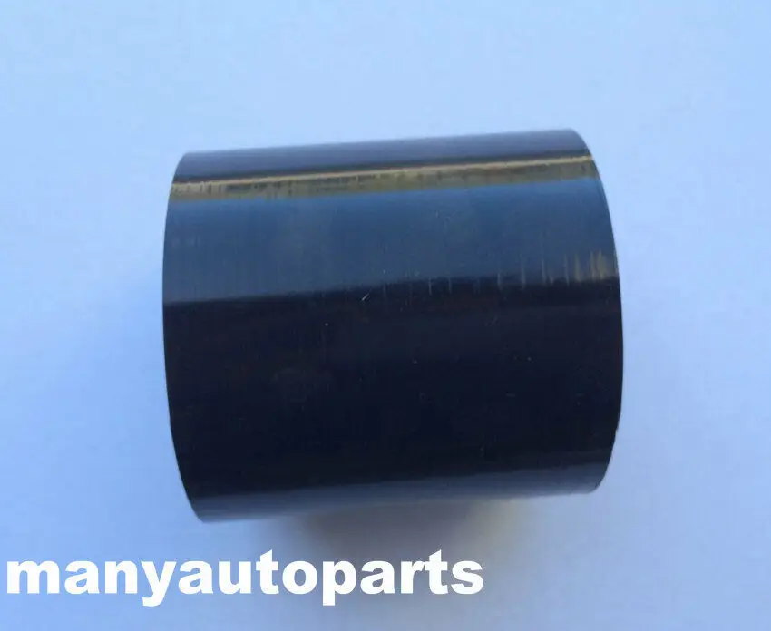 Silicone 102mm/4 inch Straight Joiner Coupler Hose Length 76mm Black