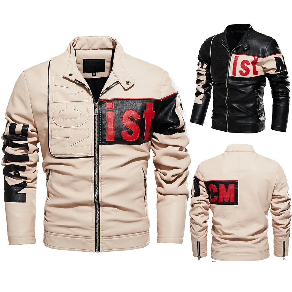 

Motorcycle commuting racing suit motorcycle riding suit jacket spring and autumn standing collar European and American style