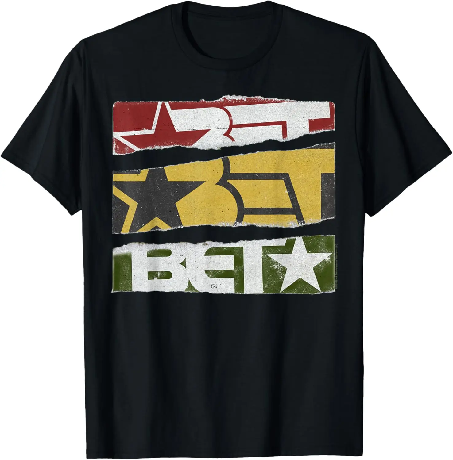 BET Paper Tear Logo T-Shirt